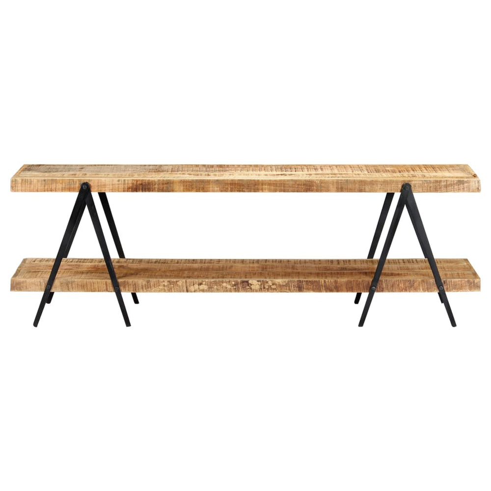 vidaXL Meuble TV 160x40x50 cm Bois de manguier massif
