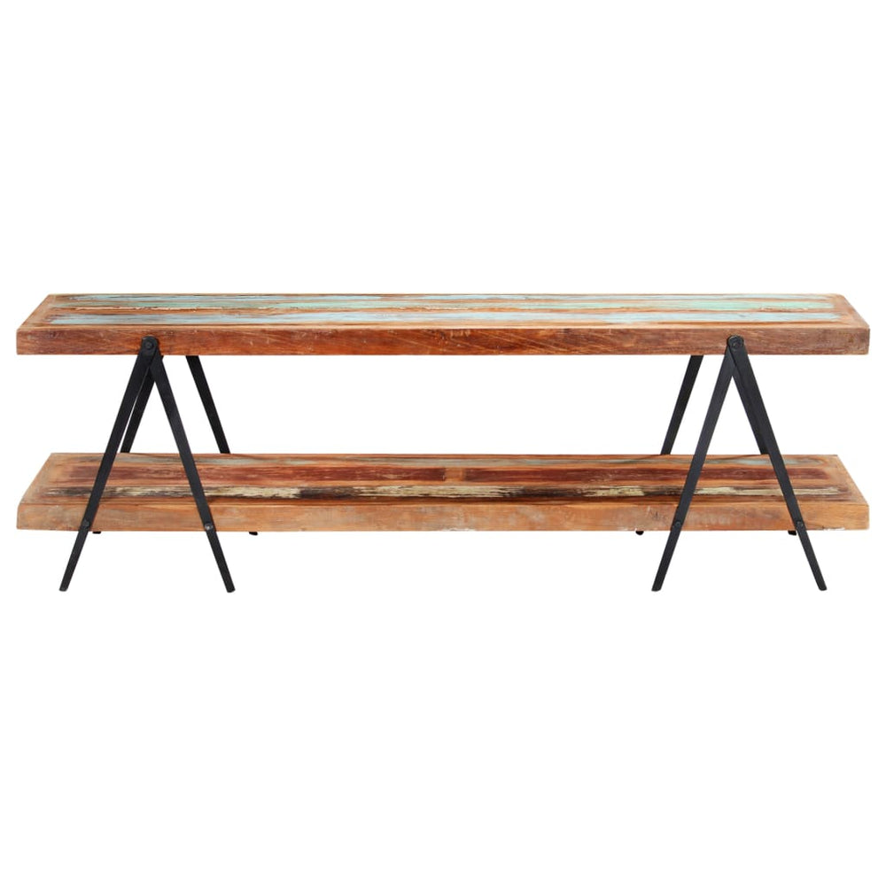 Meuble TV vidaXL 160x40x50 cm en bois de récupération massif