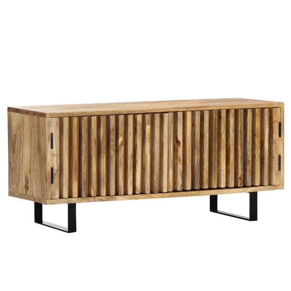 TV-Schrank 90x30x40 cm Massivholz Mango