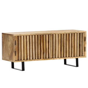 TV-Schrank 90x30x40 cm Massivholz Mango