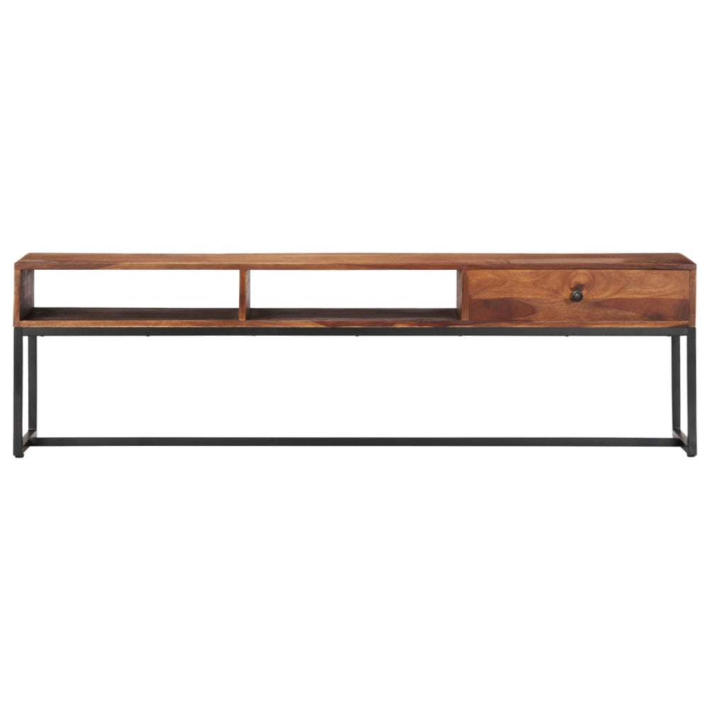 TV-Schrank 160×30×45 cm Massivholz Akazie