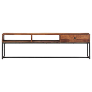 TV-Schrank 160×30×45 cm Massivholz Akazie