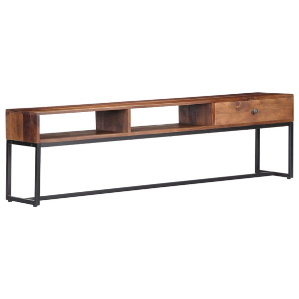 TV-Schrank 160×30×45 cm Massivholz Akazie