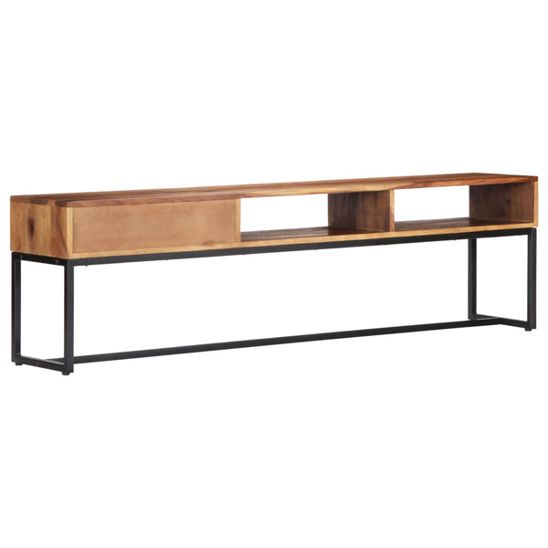 TV-Schrank 160×30×45 cm Massivholz Akazie