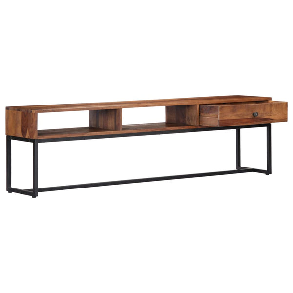 TV-Schrank 160×30×45 cm Massivholz Akazie