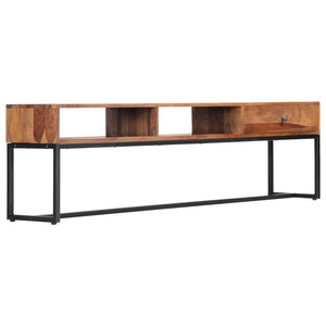 TV-Schrank 160×30×45 cm Massivholz Akazie