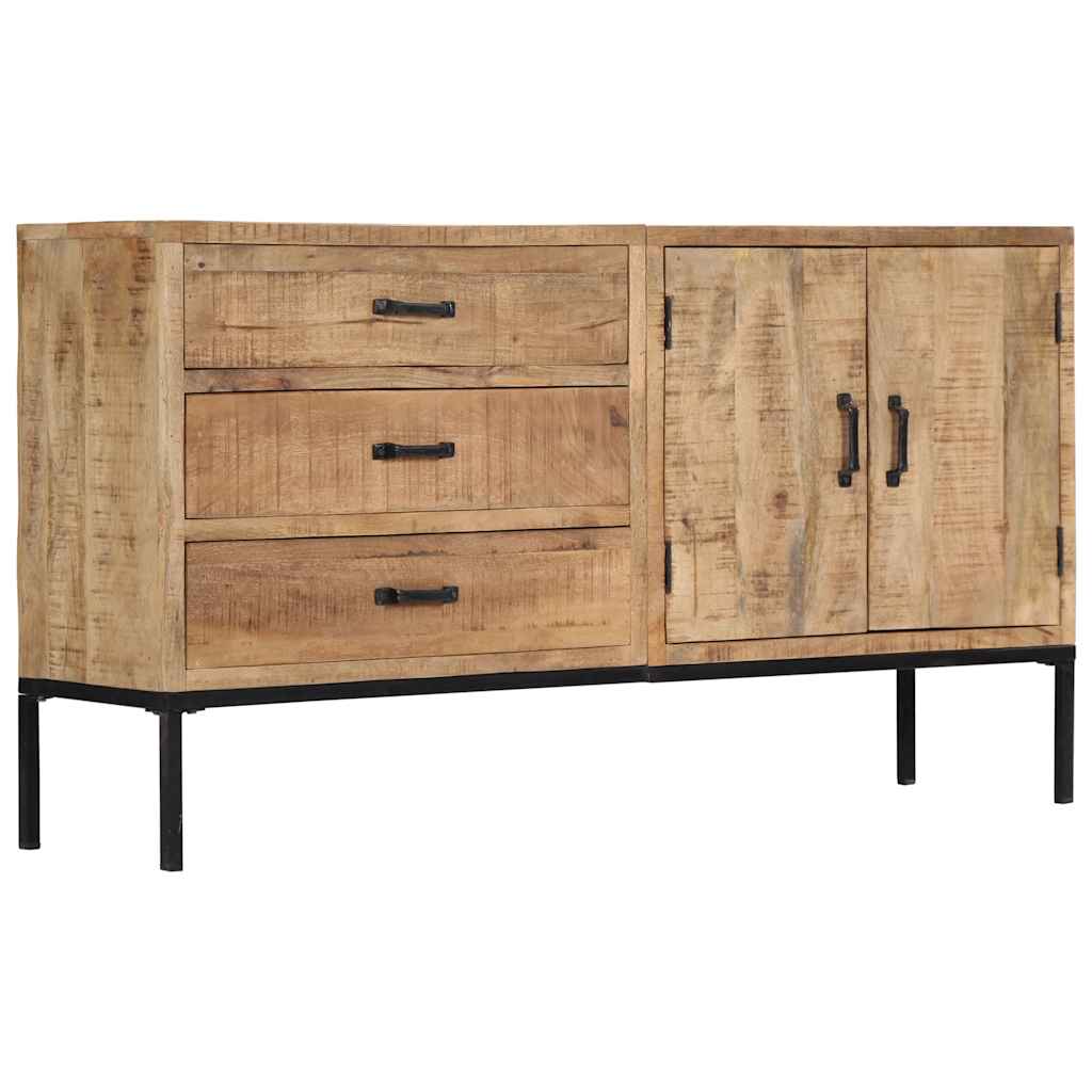 vidaXL Buffet 140x35x75 cm Bois de manguier massif