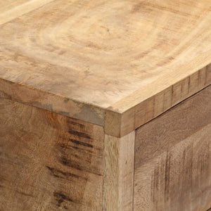 vidaXL Buffet 140x35x75 cm Bois de manguier massif