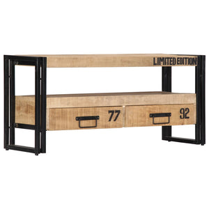 TV-Schrank 100x30x45 cm Mango Massivholz