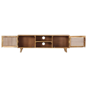 TV-Schrank 120x30x40 cm Massivholz Mango