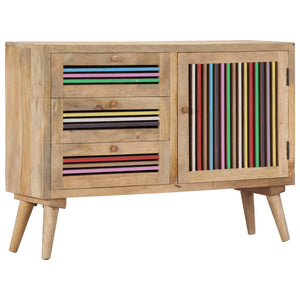 Sideboard 100x30x75 cm Massivholz Mango