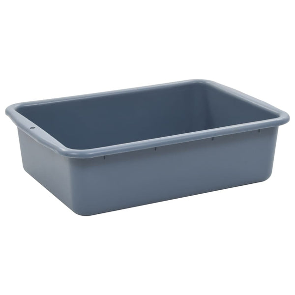 vidaXL Chariot de cuisine avec poubelles en plastique 82x43,5x93 cm