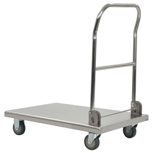 Edelstahl Plattformwagen, 200 kg