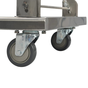Edelstahl Plattformwagen, 200 kg