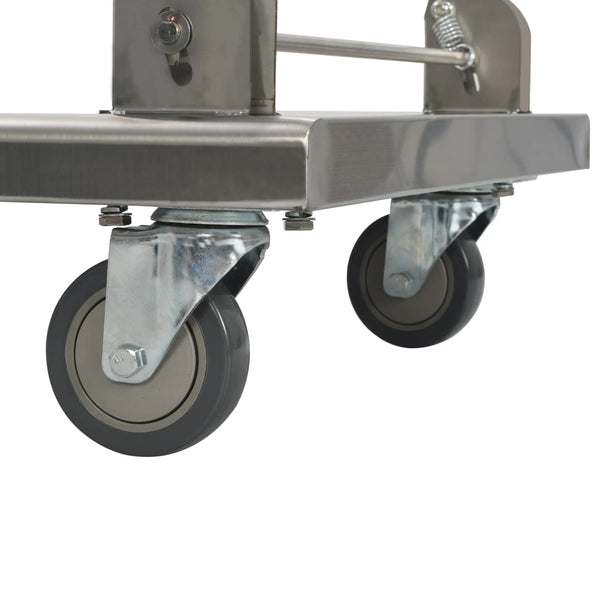 Edelstahl Plattformwagen, 200 kg