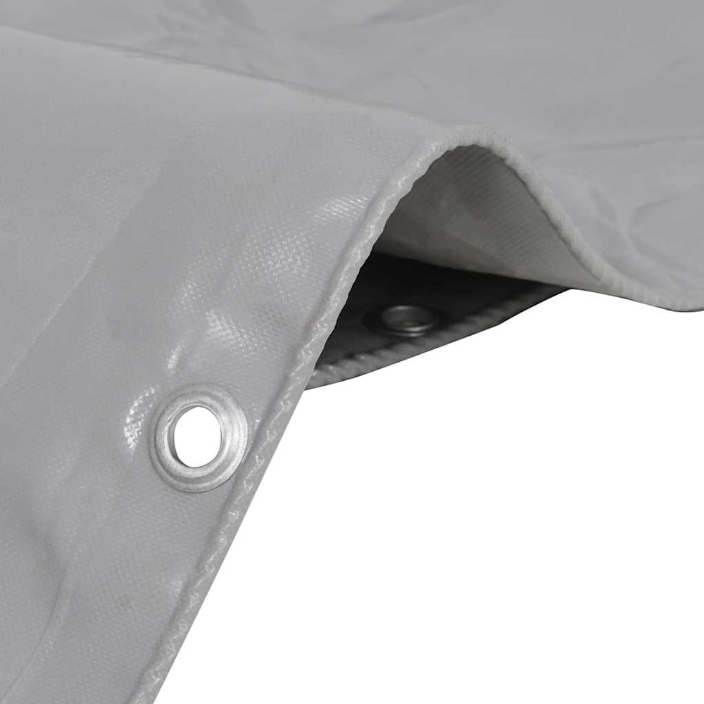 vidaXL Bâche 650 g/m² 1,5 x 6 m Gris