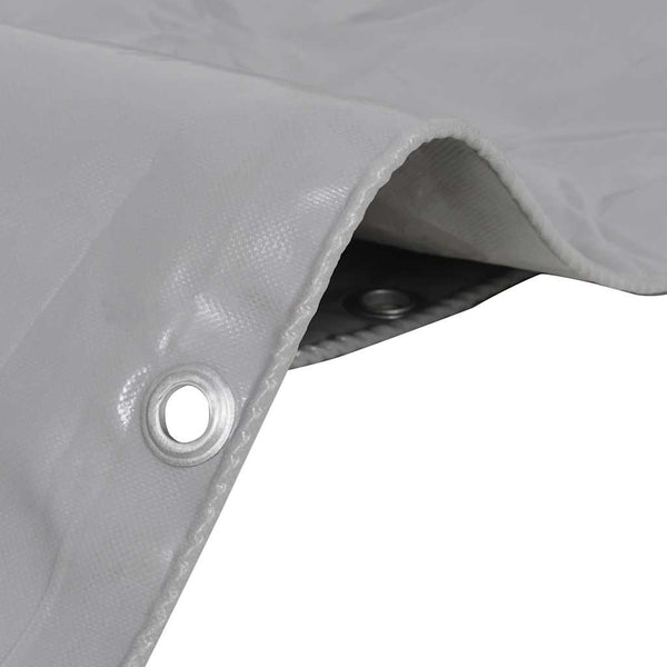 vidaXL Bâche 650 g/m² 1,5 x 6 m Gris