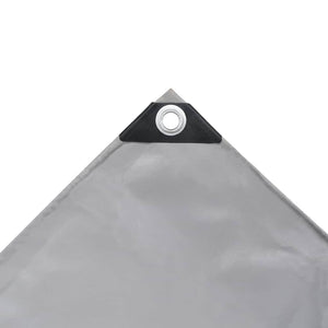 vidaXL Bâche 650 g/m² 1,5 x 6 m Gris