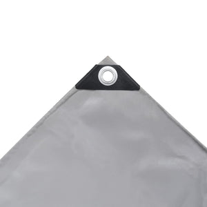 vidaXL Bâche 650 g/m² 2,5 x 3,5 m Gris