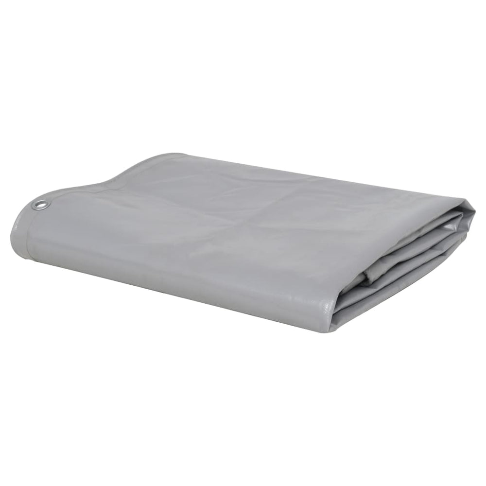 vidaXL Bâche 650 g/m² 3,5 x 5 m Gris