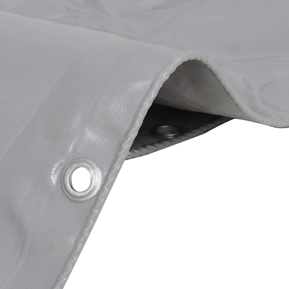 vidaXL Bâche 650 g/m² 3,5 x 5 m Gris