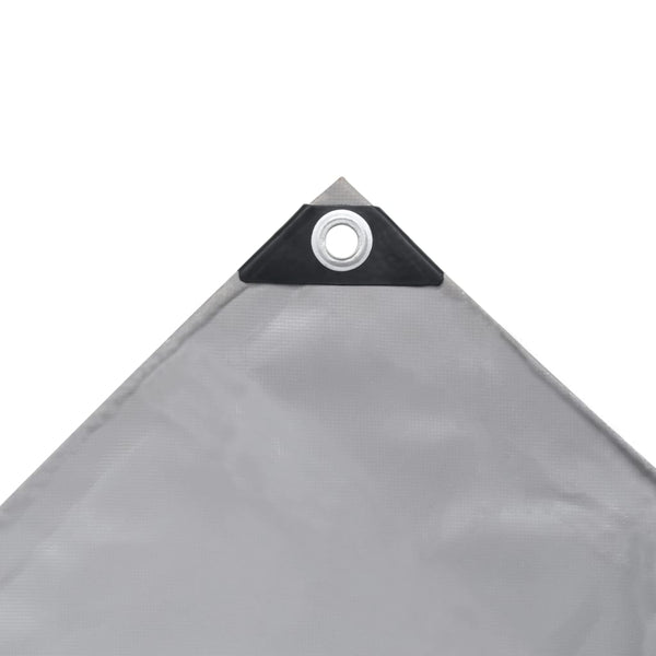 vidaXL Bâche 650 g/m² 3,5 x 5 m Gris