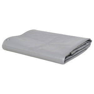 vidaXL Bâche 650 g/m² 6x8 m Gris