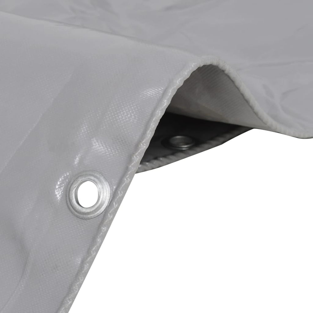 vidaXL Bâche 650 g/m² 6x8 m Gris