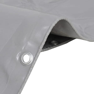 vidaXL Bâche 650 g/m² 6x8 m Gris