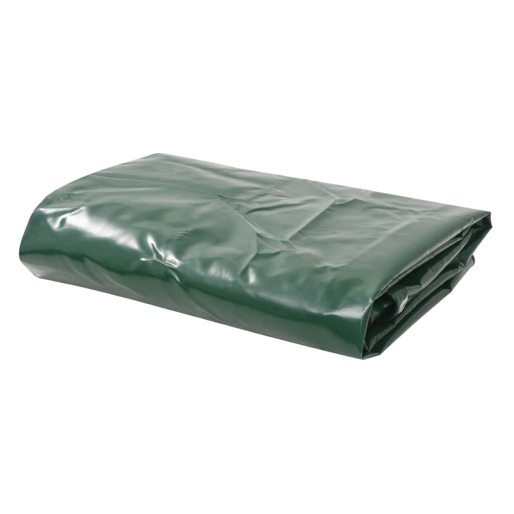 vidaXL Tarpaulin 650 g/m² 1.5 x 20 m Green