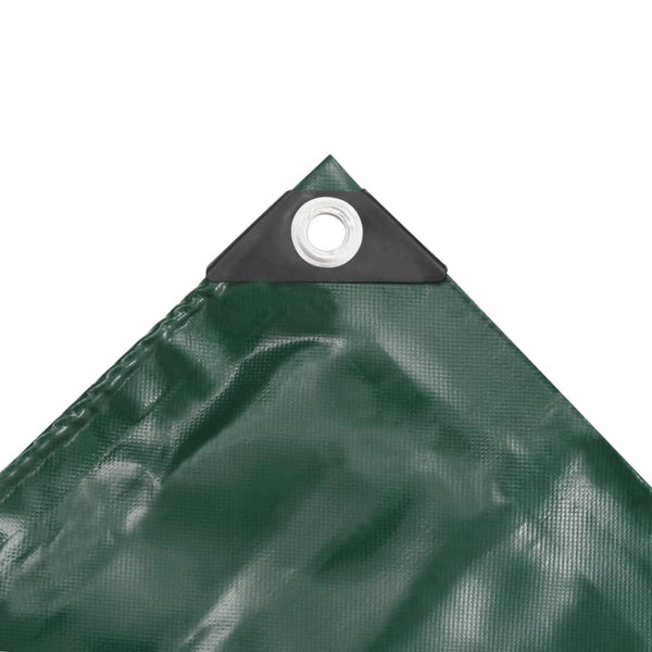 vidaXL Tarpaulin 650 g/m² 1.5 x 20 m Green