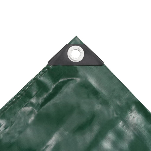 vidaXL Bâche 650 g/m² 5x6 m Vert