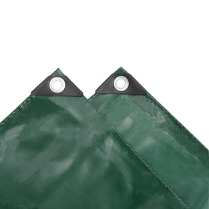 vidaXL Bâche 650 g/m² 5x6 m Vert