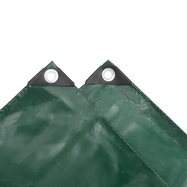 vidaXL Bâche 650 g/m² 6 x 8 m Vert