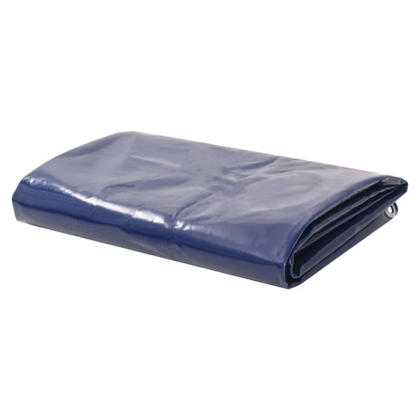 vidaXL Tarpaulin 650 gsm 1.5 x 10 m Blue