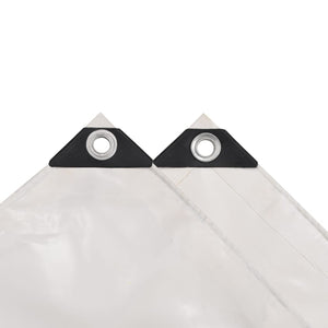 vidaXL Bâche 650 g/m² 1,5 x 6 m Blanc