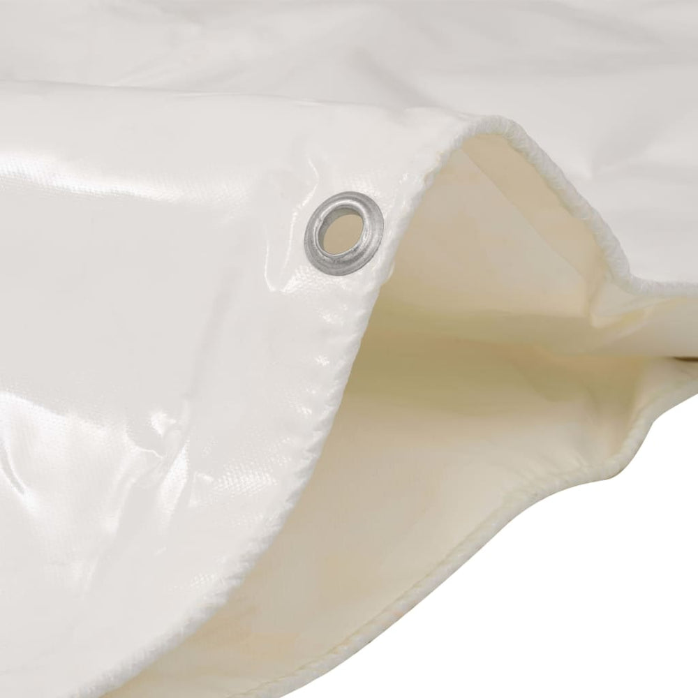 vidaXL Bâche 650 g/m² 2,5 x 3,5 m Blanc