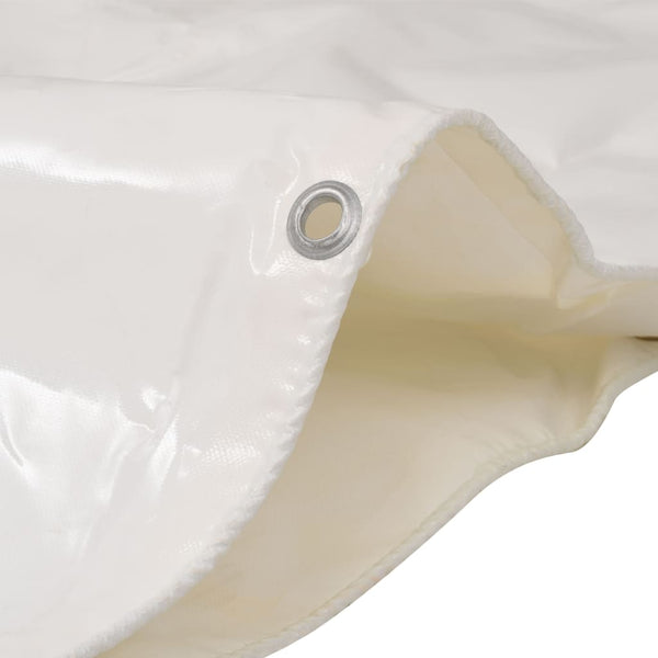 vidaXL Bâche 650 g/m² 3,5 x 5 m Blanc