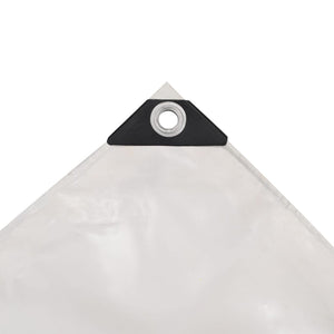 vidaXL Bâche 650 g/m² 3,5 x 5 m Blanc