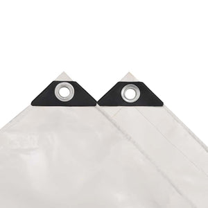 vidaXL Bâche 650 g/m² 5 x 6 m Blanc
