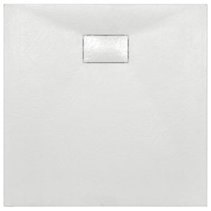 Duschwanne SMC Weiß 80×80 cm