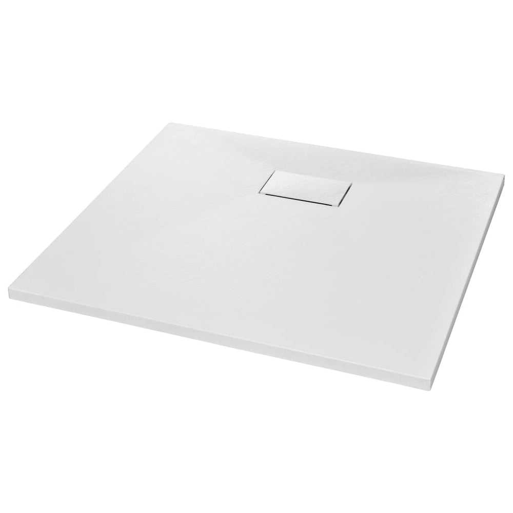 vidaXL Receveur de douche SMC Blanc 90x80 cm