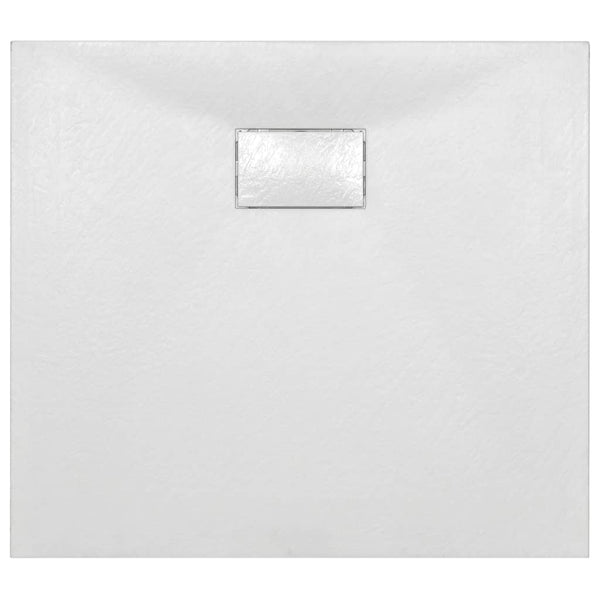 Duschwanne SMC Weiß 90×80 cm