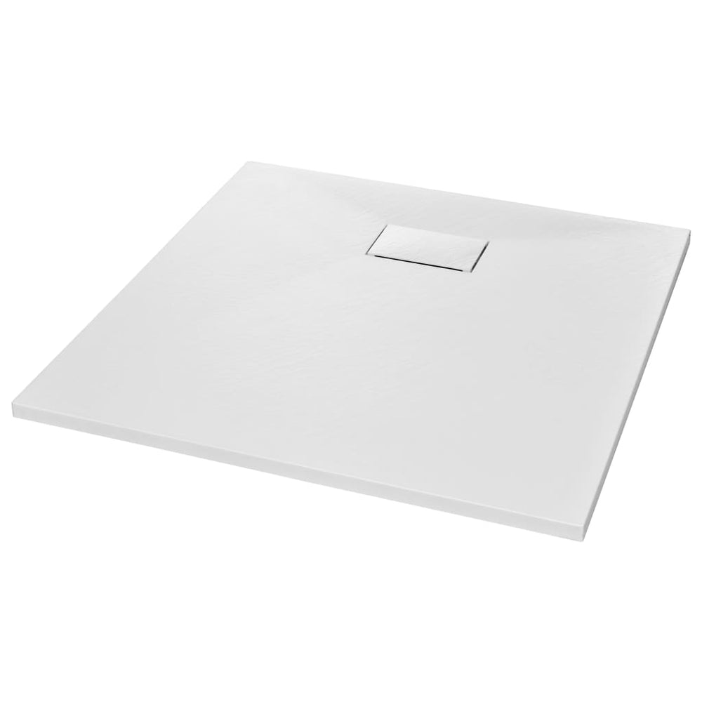 vidaXL Receveur de douche SMC Blanc 90x90 cm