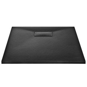 Duschwanne SMC Schwarz 90×70 cm