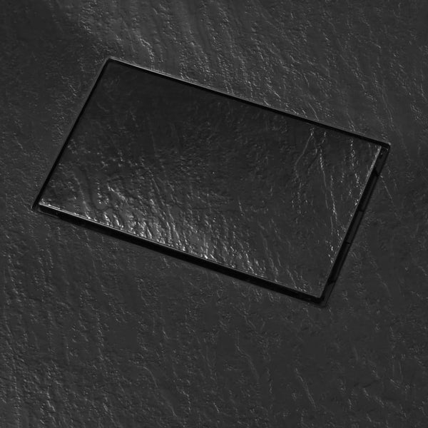 Duschwanne SMC Schwarz 90×90 cm