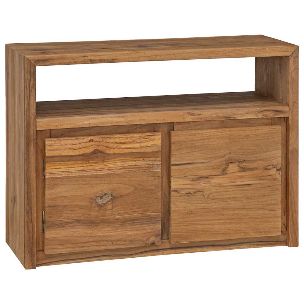 Sideboard 80x30x60 cm Massivholz Teak