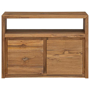 Sideboard 80x30x60 cm Massivholz Teak