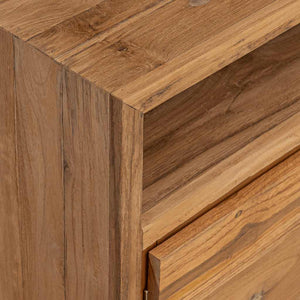 Sideboard 80x30x60 cm Massivholz Teak
