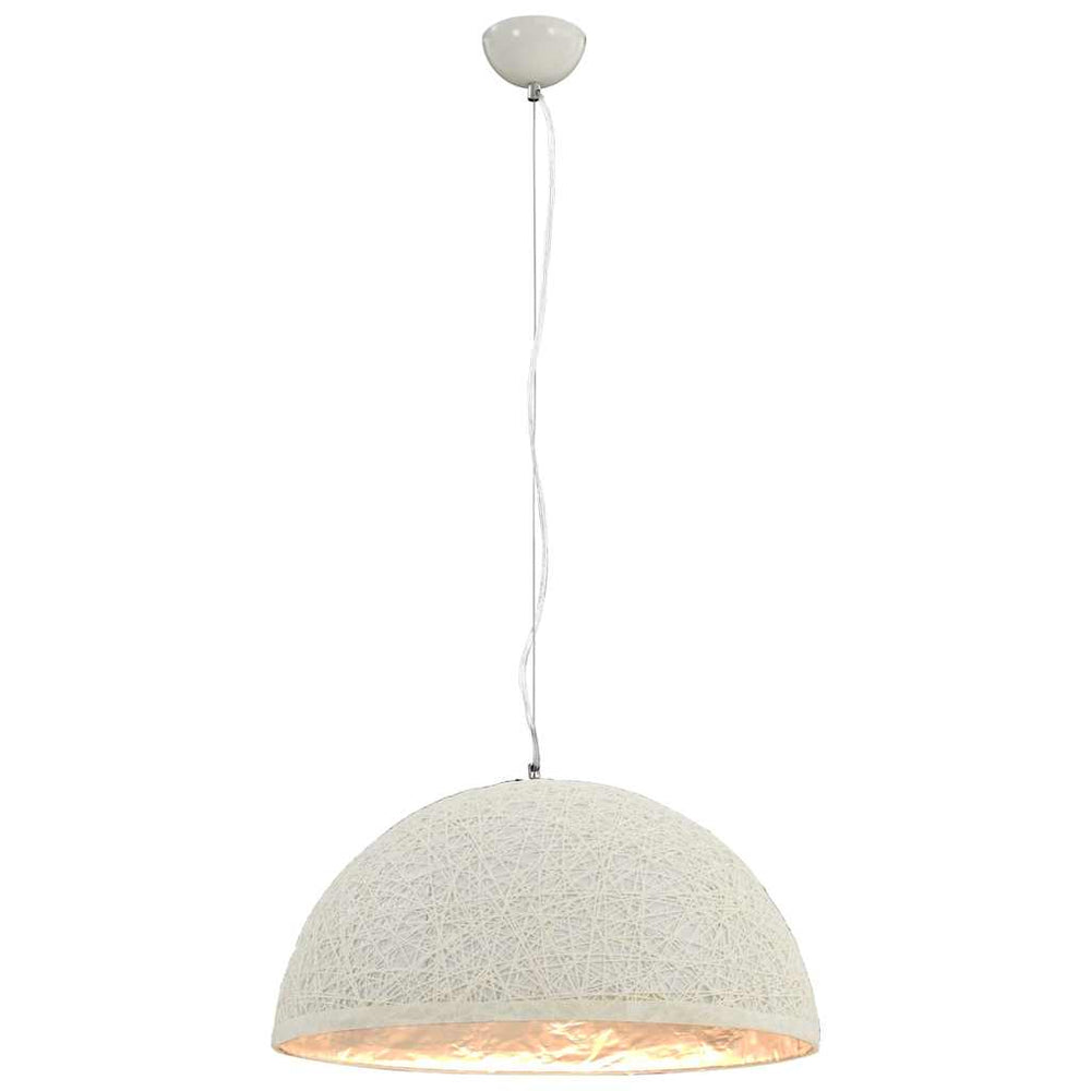 Weiße Pendelleuchte Ø50 cm E27